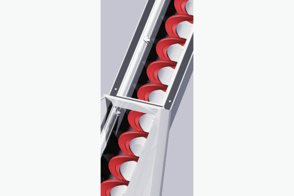 SPIRAL CONVEYOR and DISTRIBUTION SPIRAL for Reject and Residuals Streams