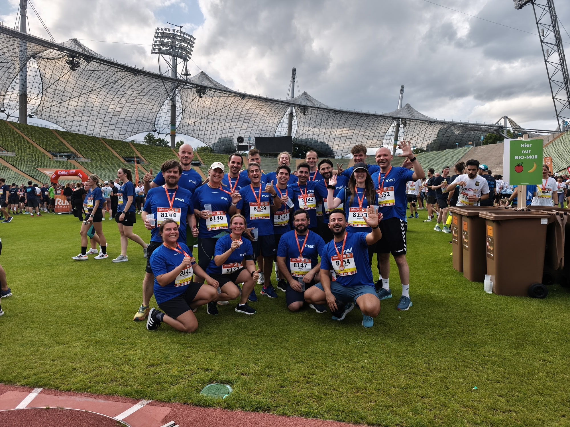 Meri participates at B2Run in Munich